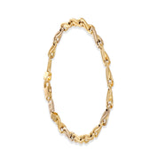 Bracciale - Oro bianco 18 kt, Oro giallo