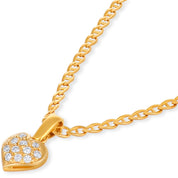 Collana con ciondolo - 18 carati Oro giallo - 0.20ct. tw. Diamante (Naturale)