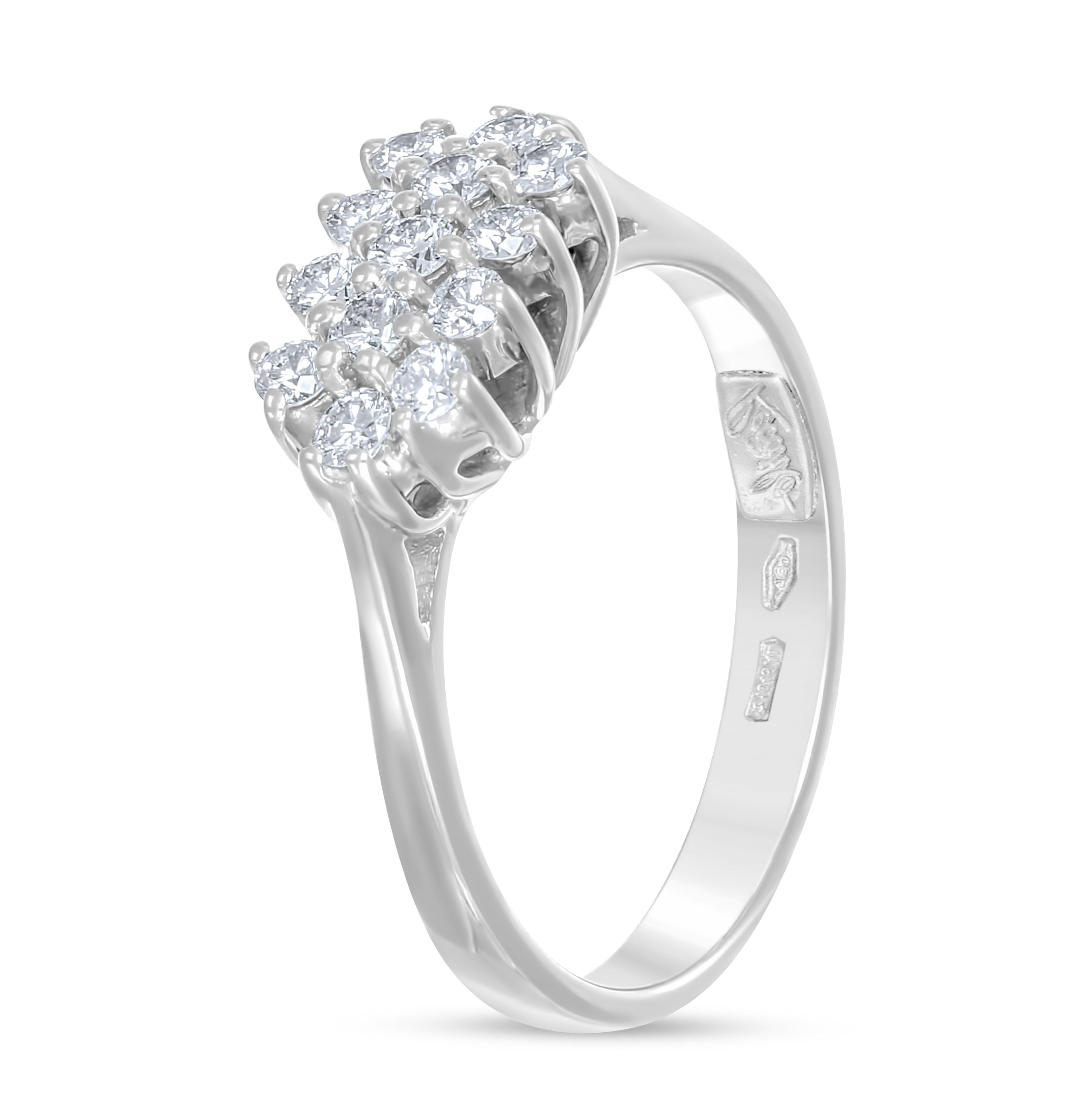 Recarlo - Anello - Oro bianco 18 kt. - Diamante (Naturale) 0,33 ct.