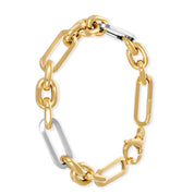 Bracciale in Oro Giallo, Oro Bianco 18 carati