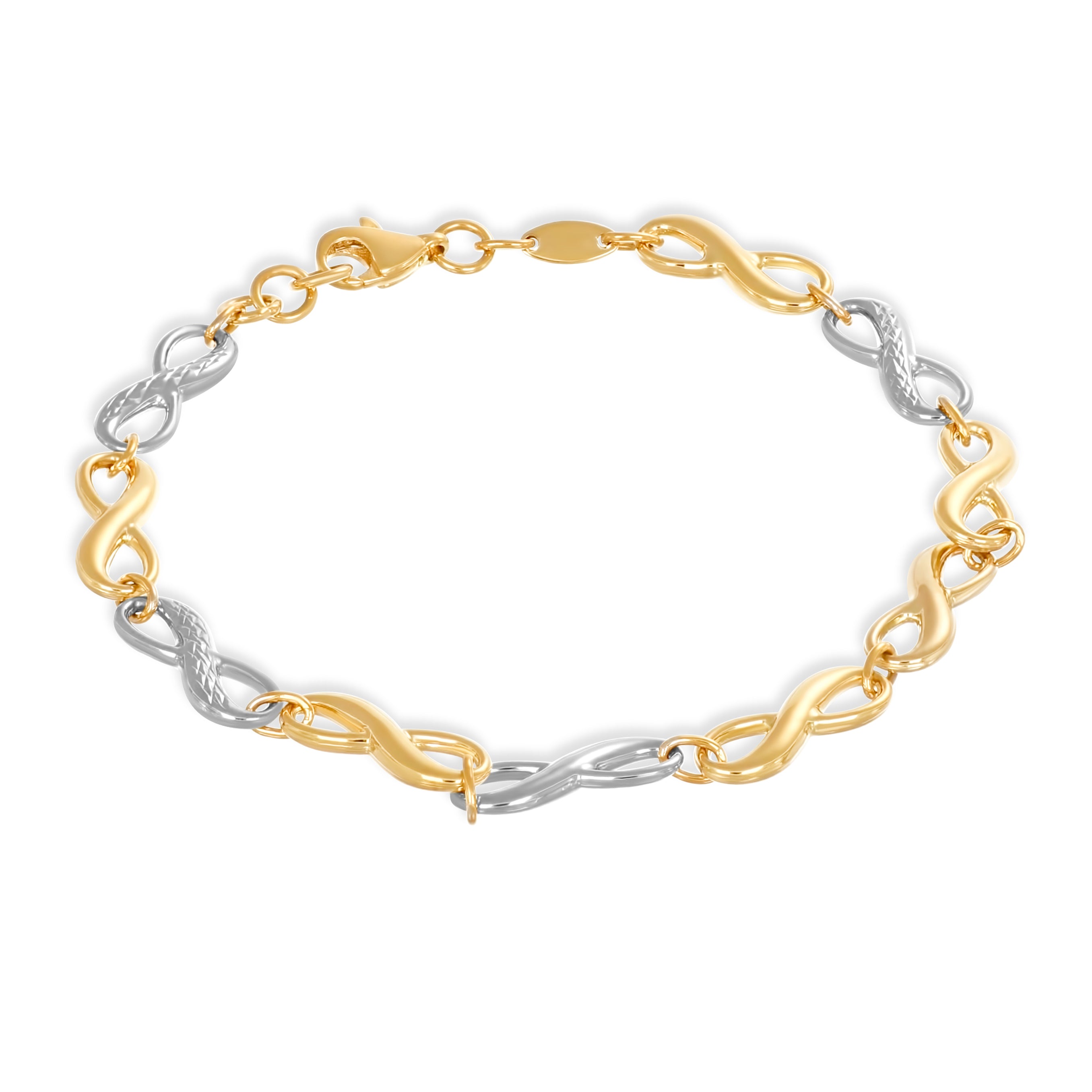 Bracciale - 18 carati Oro bianco, Oro giallo