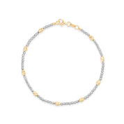 Bracciale - Oro bianco 18 kt, Oro giallo