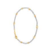 Bracciale - Oro bianco 18 kt, Oro giallo