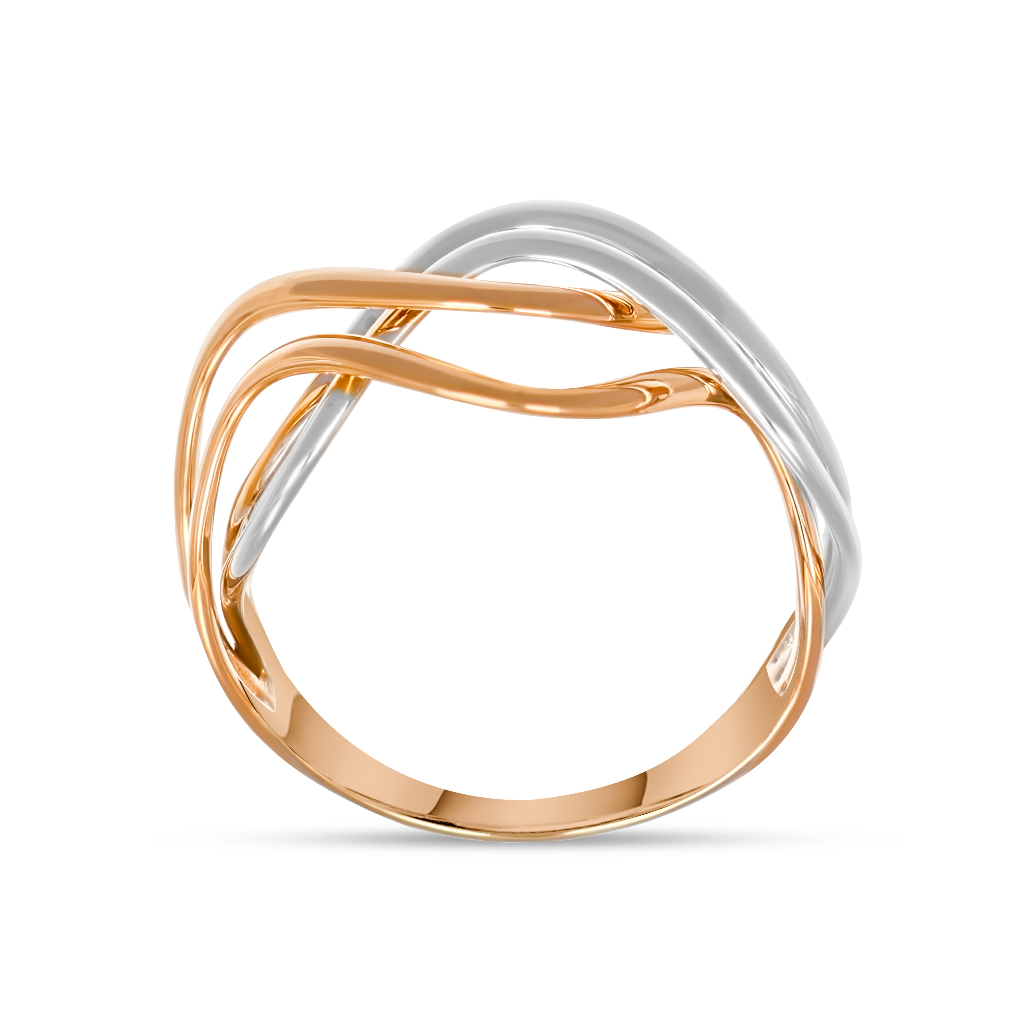 Anello - Oro rosa 18 kt, Oro bianco