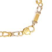 Bracciale in Oro giallo ,Oro Bianco 18 carati