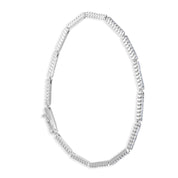 Bracciale - 18 carati Oro bianco - 1,12 ct. due. Diamante (Naturale)