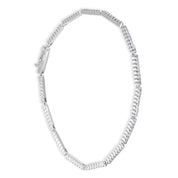 Bracciale - 18 carati Oro bianco - 1,12 ct. due. Diamante (Naturale)