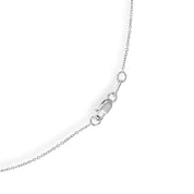 Collana con pendente - Oro bianco 18 kt., Oro giallo - 0,08 ct. tw. Diamante (Naturale)