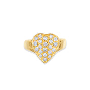 Anello - Oro giallo 18 kt. - 0,32 ct. tw. Diamante (Naturale)