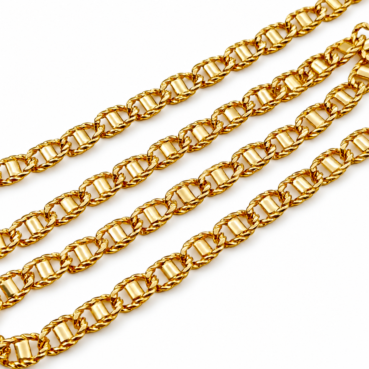 Collana - 18 carati Oro giallo - Made in Italy - HandMade