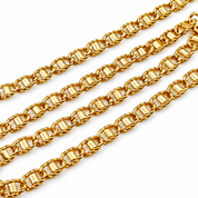 Collana - 18 carati Oro giallo - Made in Italy - HandMade
