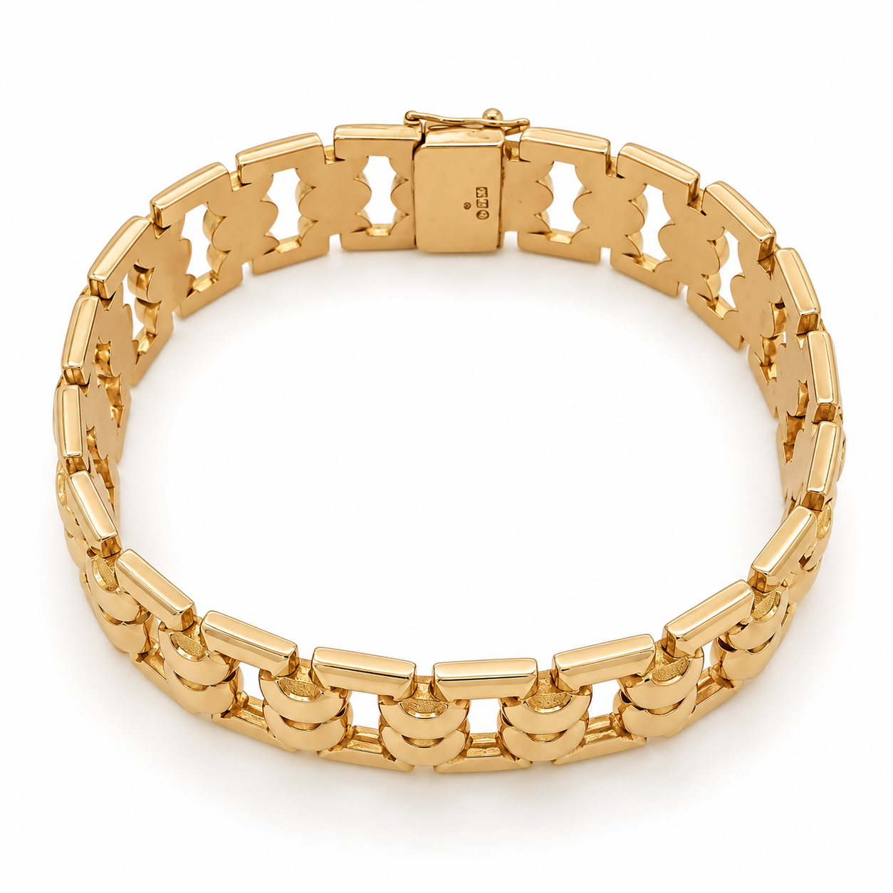 Bracciale - 18 carati Oro giallo - Handmade - Made in Italy