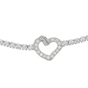 Bracciale in argento 925 Rodio