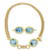 Collana - 18 carati Oro giallo - 66.00ct. tw. Topazio