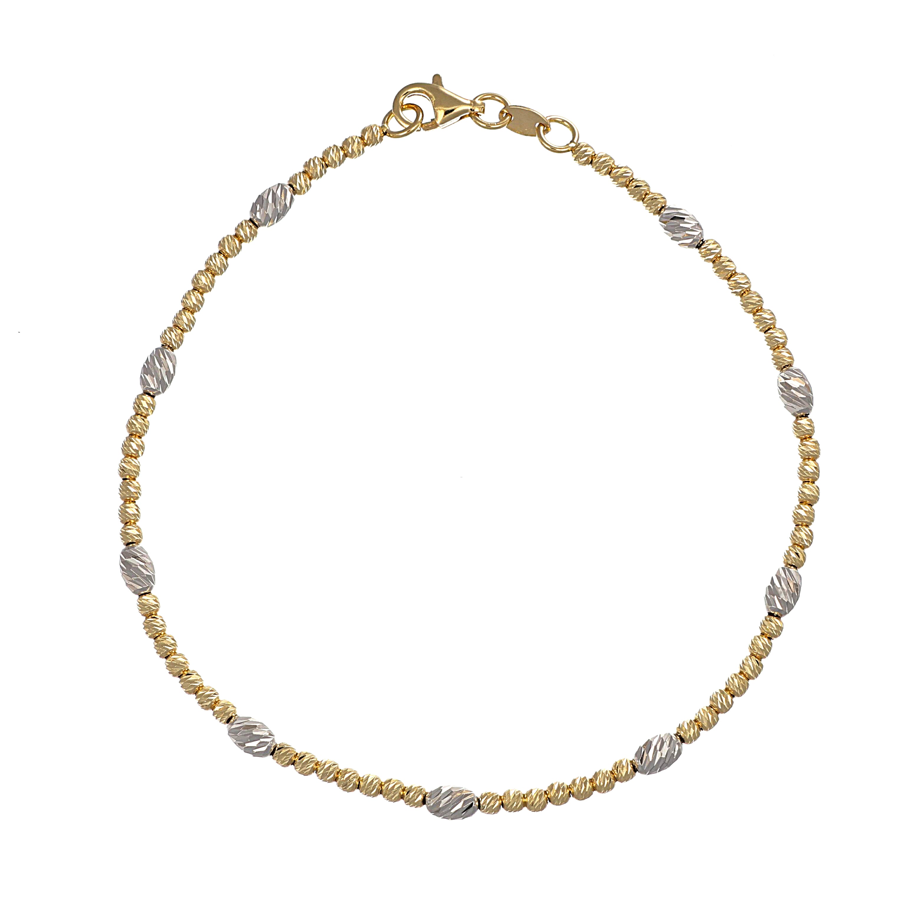 Bracciale - 18 carati Oro giallo, Oro Bianco