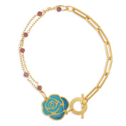 Bracciale - 18 carati Oro giallo - 0.60ct. tw. Quarzo