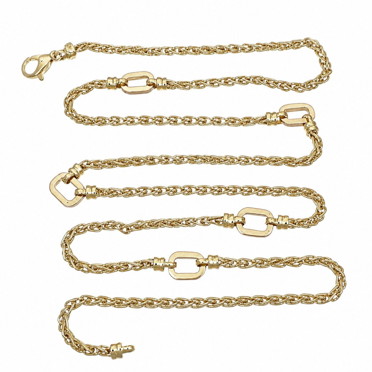 Collana - 18 carati Oro giallo - Made in Italy - Handmade