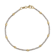Bracciale in Oro Giallo , Oro Bianco 18 carati