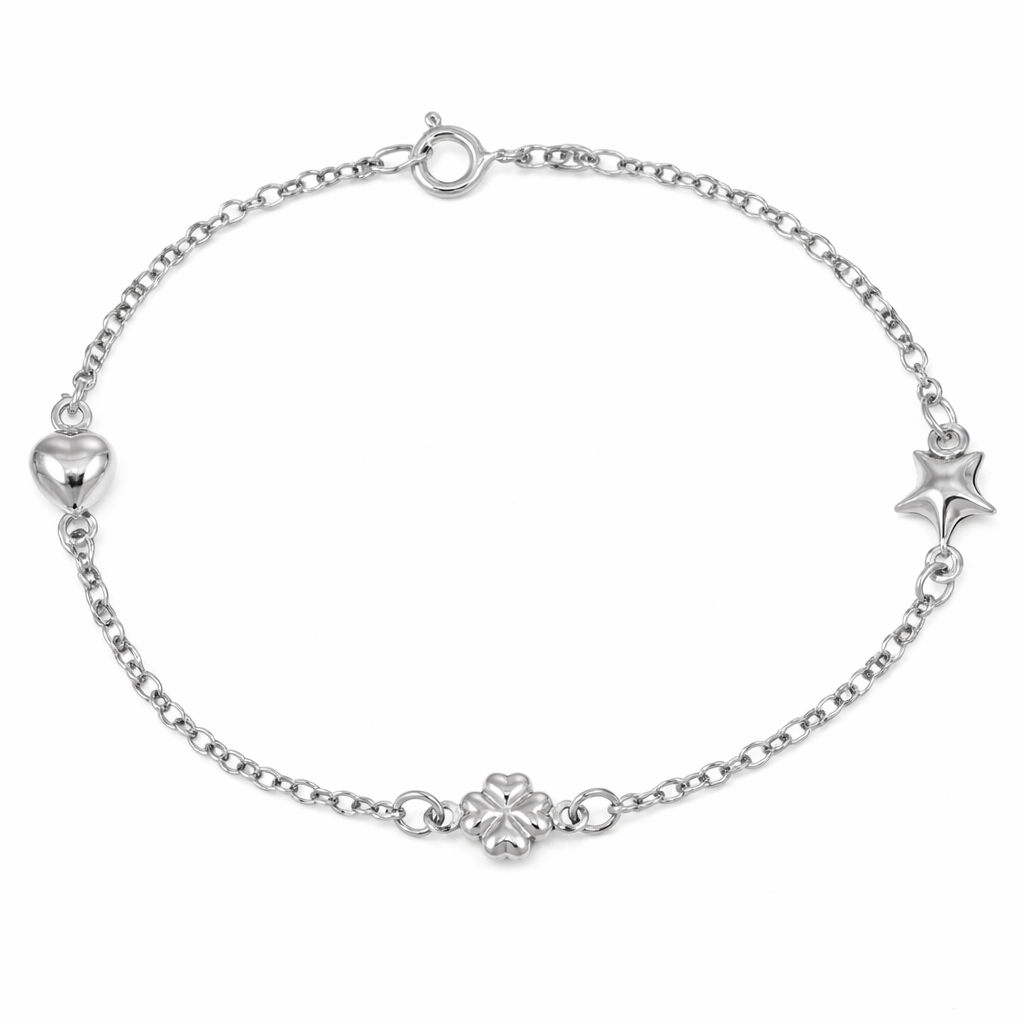 Bracciale - 18 carati Oro bianco
