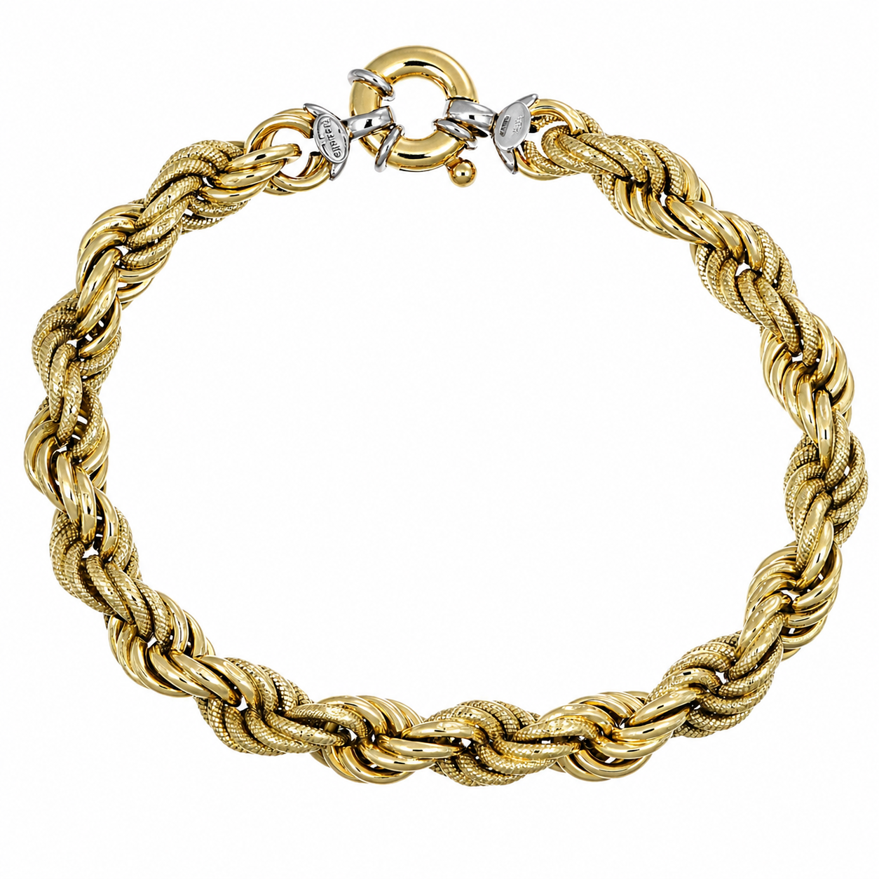 Bracciale - 18 carati Oro giallo, Oro bianco