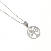 Collana con Ciondolo in Oro bianco 18 carati