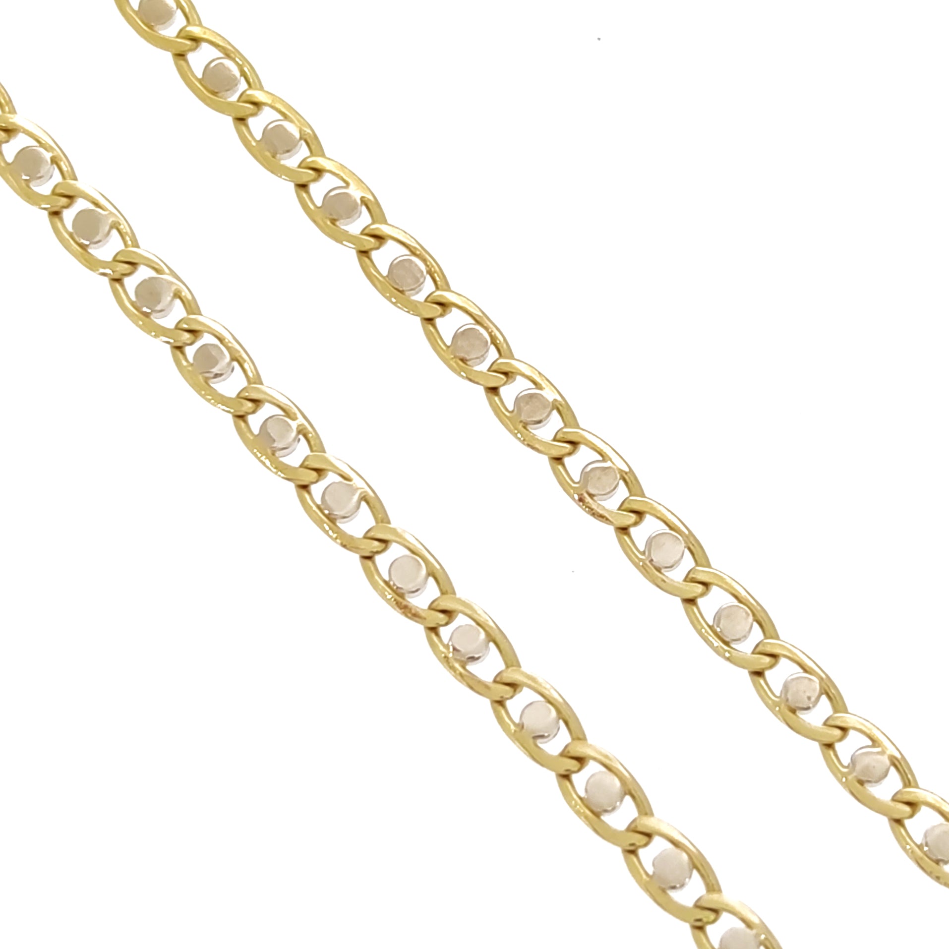 Collana in Oro giallo, Oro Bianco 18 carati