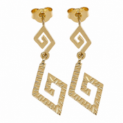 Orecchini - 18 carati Oro giallo - Made in Italy - Handmade
