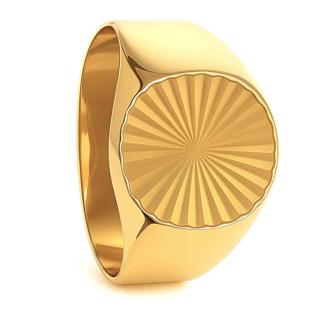 Anello - 18 carati Oro giallo