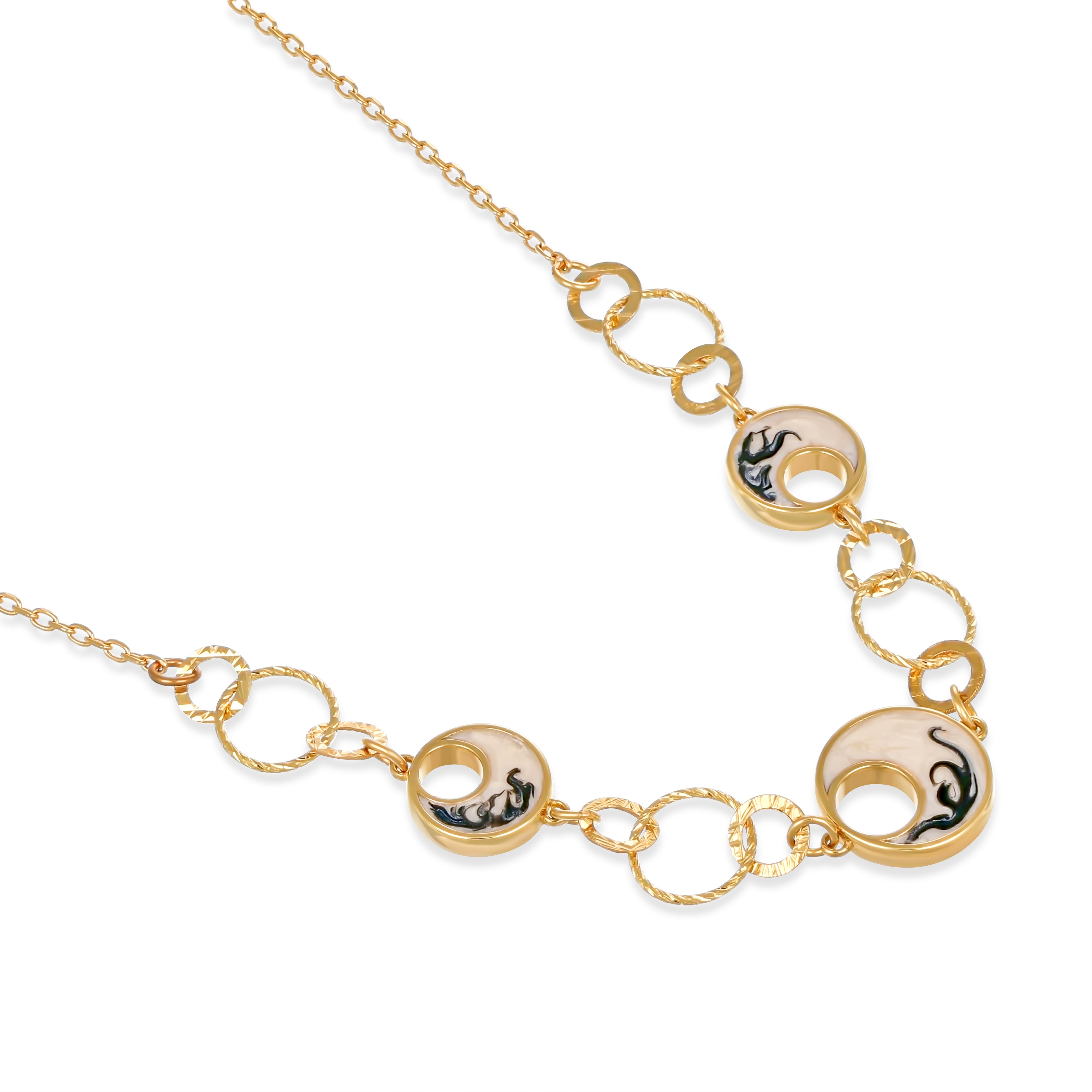 Collana - 18 carati Oro giallo