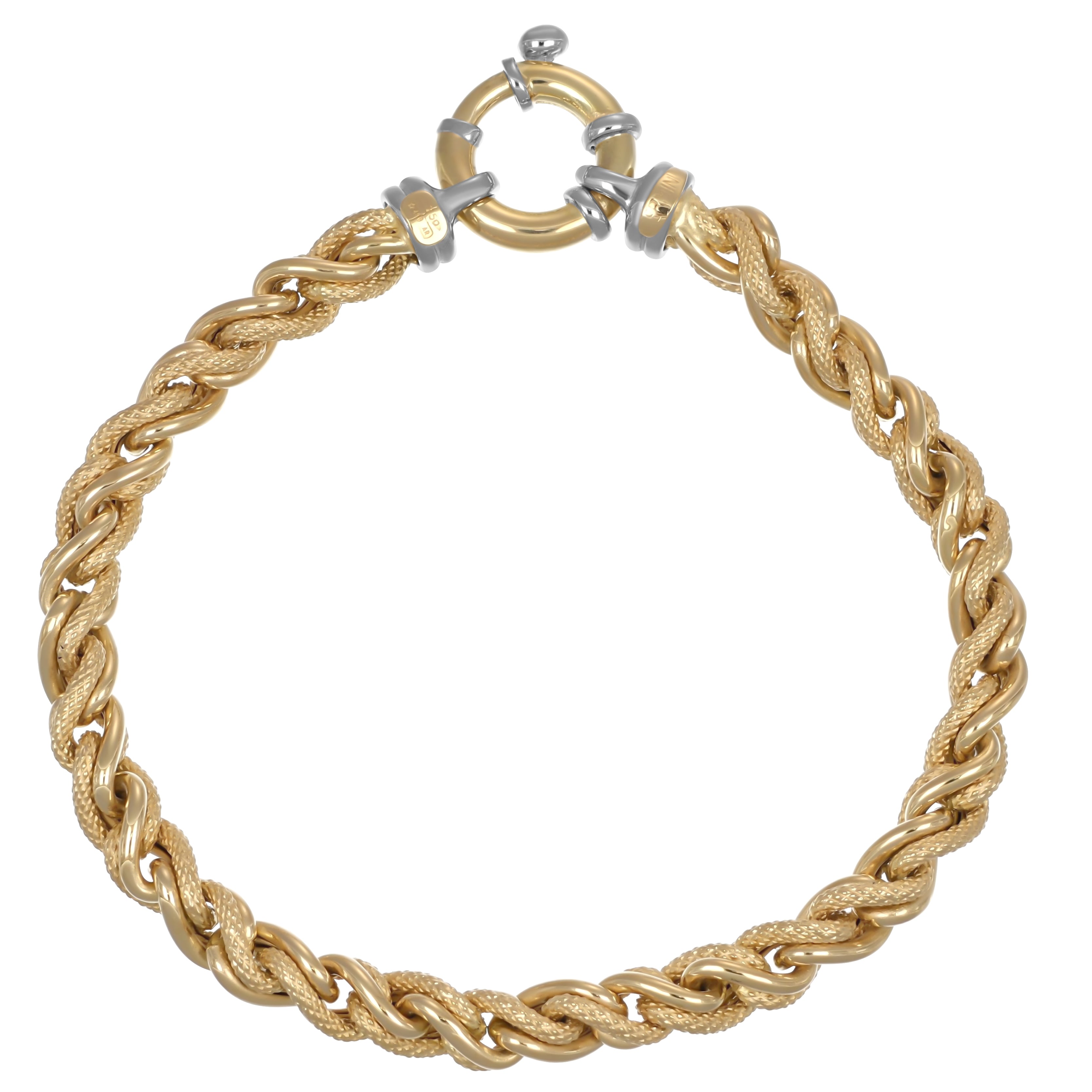 Bracciale - 18 carati Oro giallo, Oro bianco