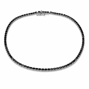 Bracciale - 18 carati Oro bianco - 0.20ct. tw. Onice