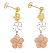 Orecchini - 18 carati Oro giallo, Oro rosa, Oro bianco