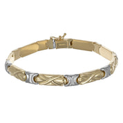 Bracciale - 18 carati Oro giallo, Oro bianco