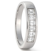 Anello - 18 carati Oro bianco - 0.24ct. tw. Diamante (Naturale)