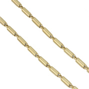 Collana - 18 carati Oro giallo, Oro bianco - 0.02ct. tw. Diamante (Naturale)