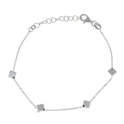 Bracciale in Argento 925 Rodio