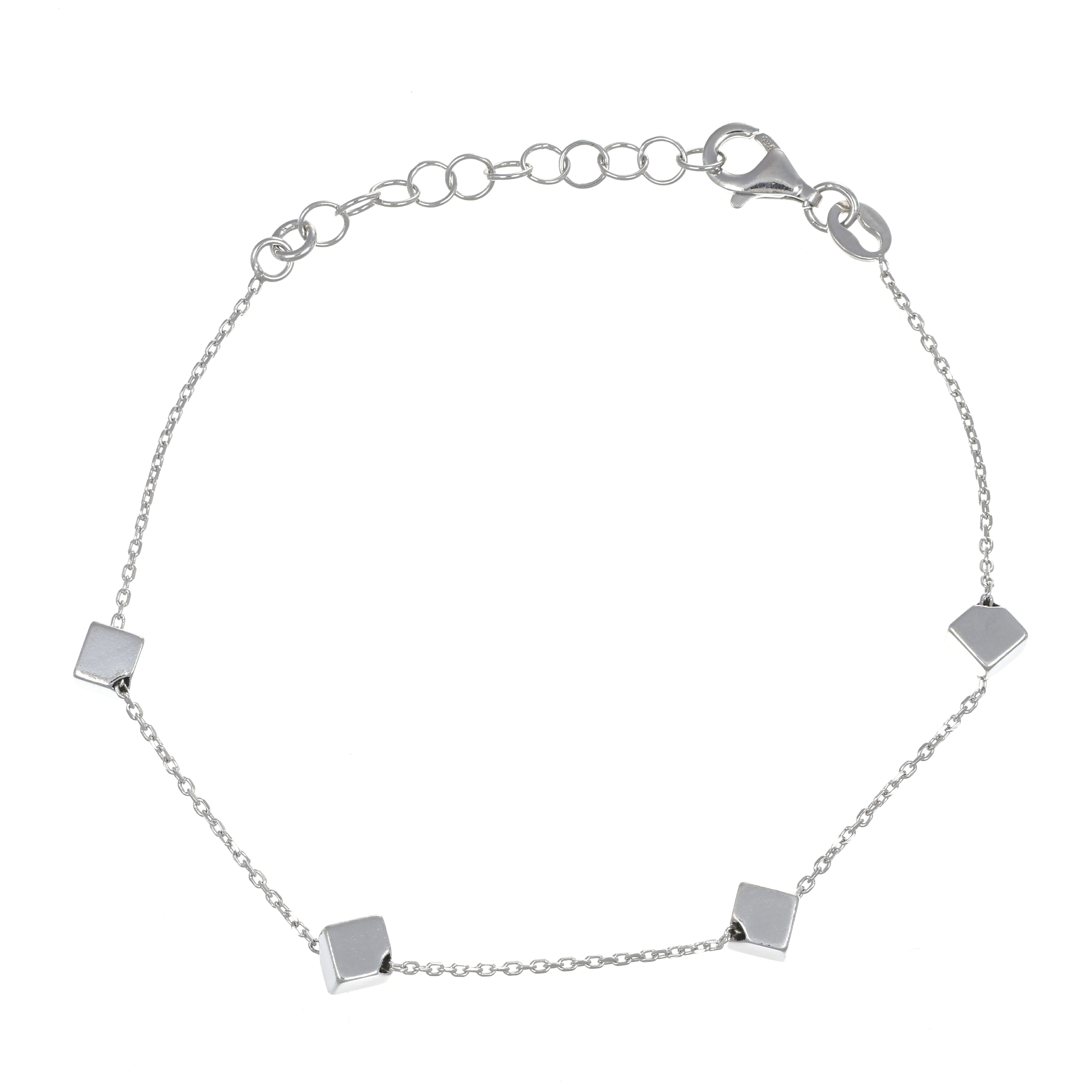 Bracciale in Argento 925 Rodio