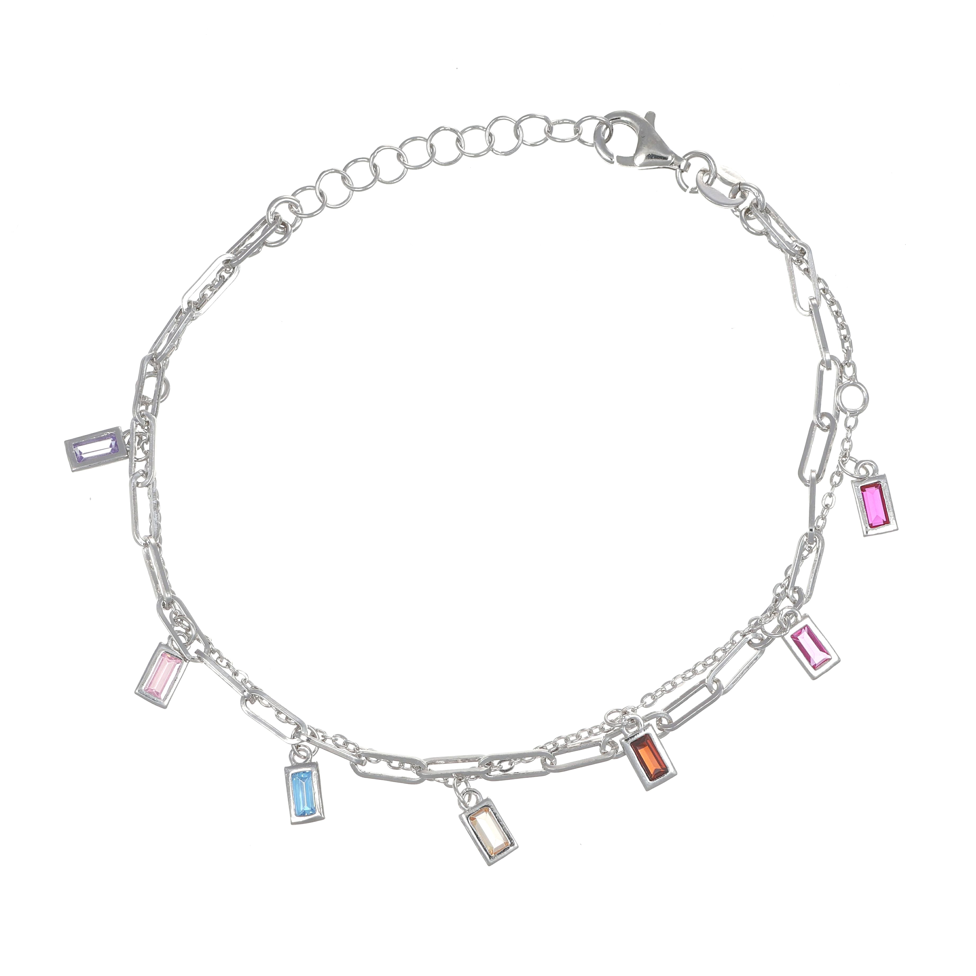 Bracciale in Argento 925 Rodio