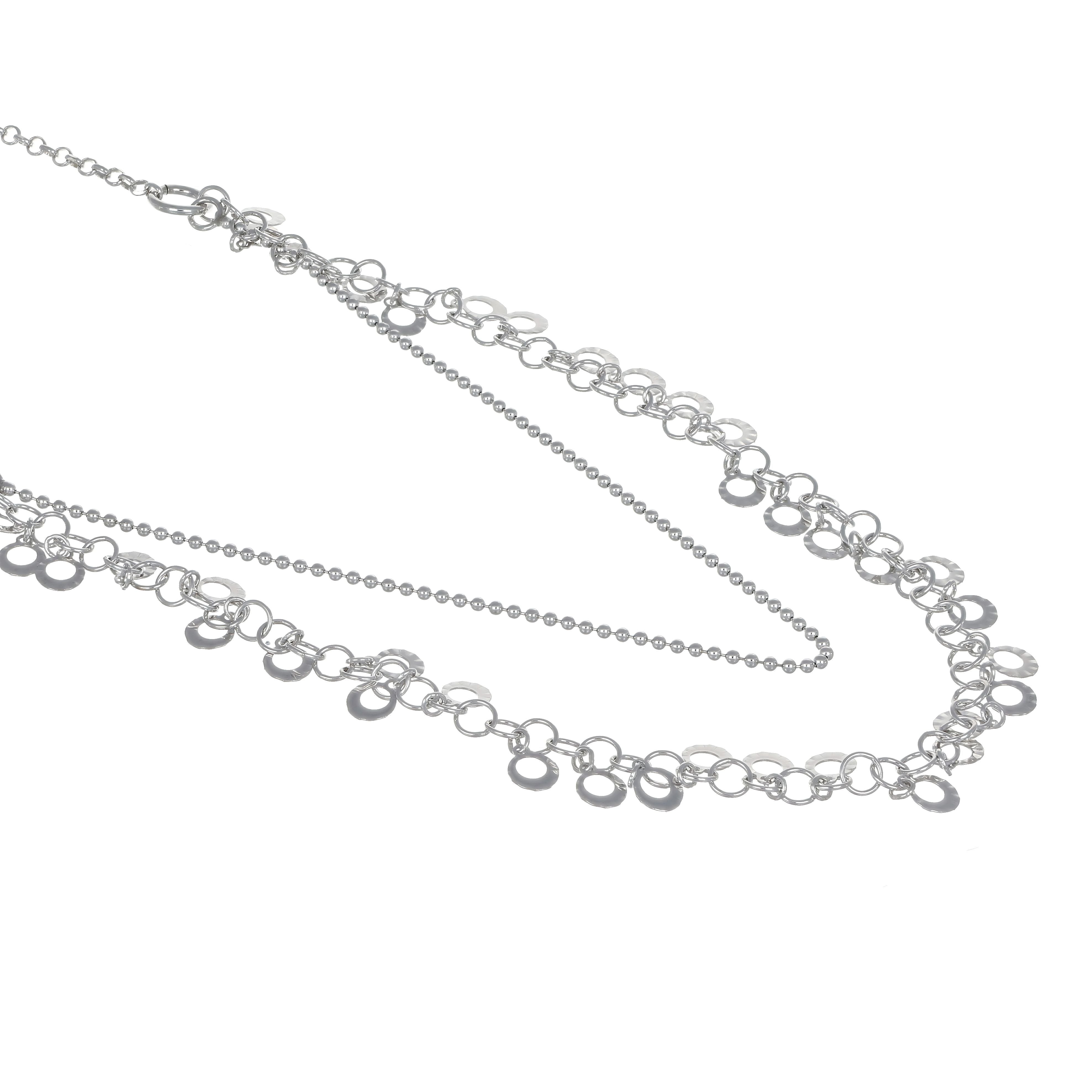 Collana in Argento  925 Rodio