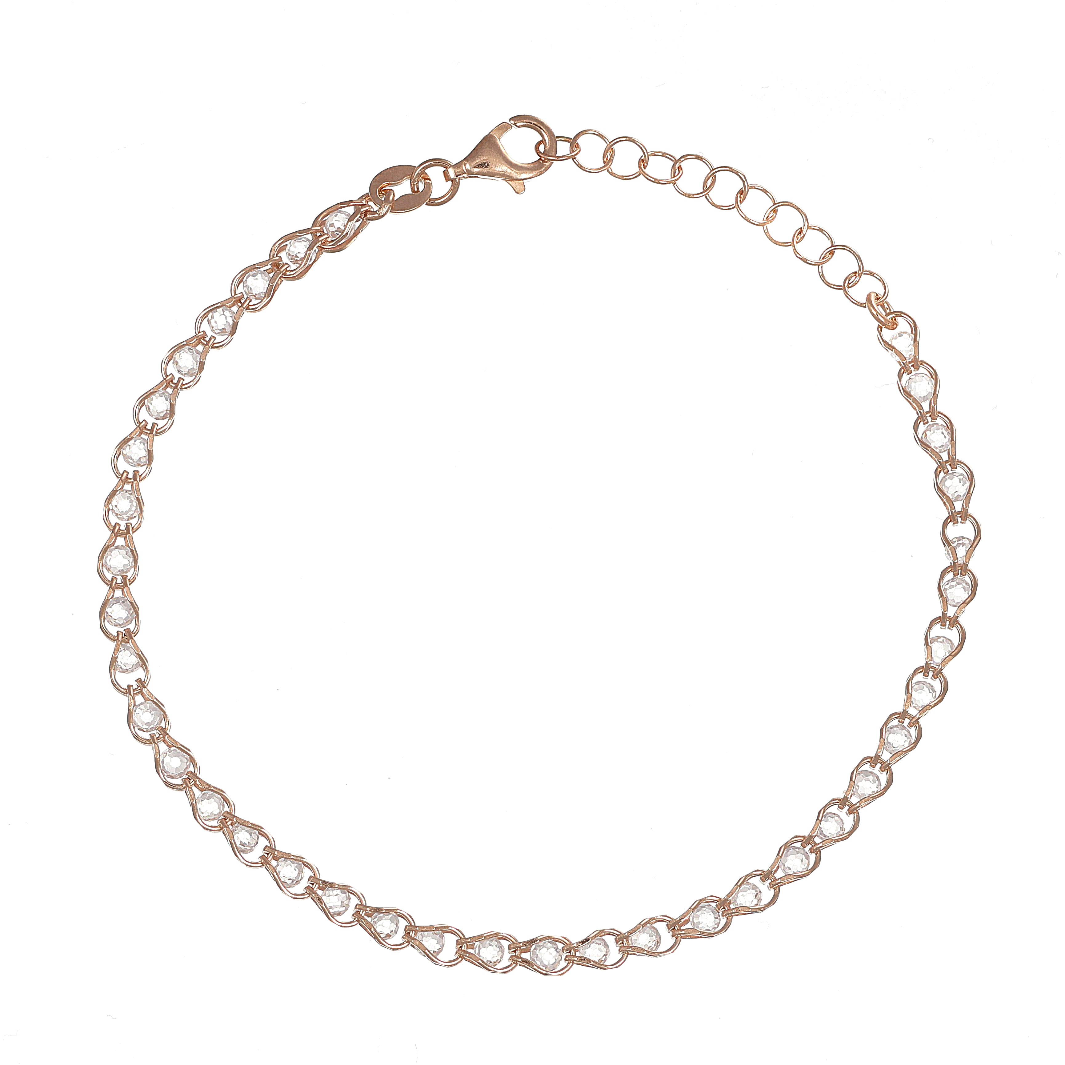 Bracciale in argento 925 Rose