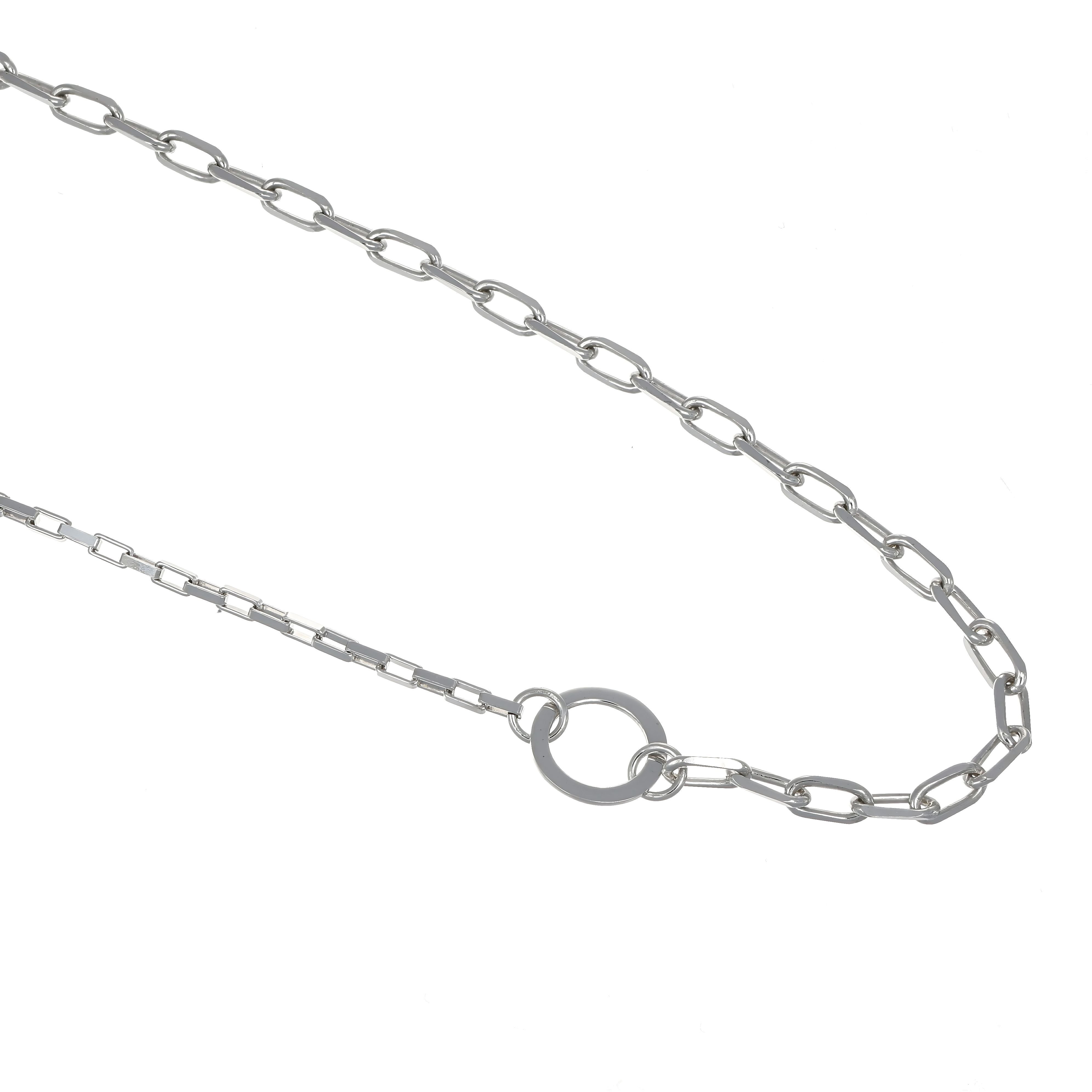 Collana in Argento 925 Rodio