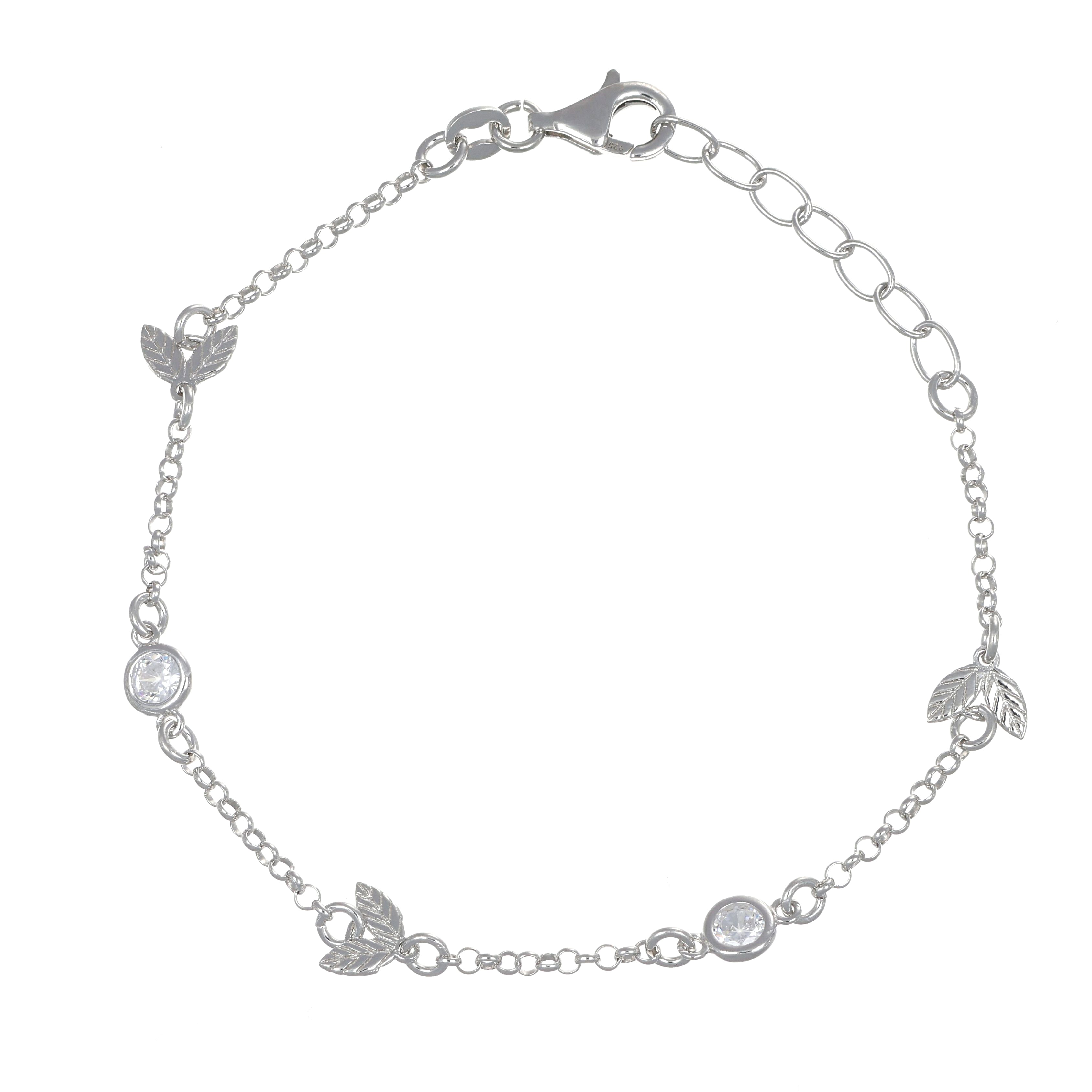 Bracciale in Argento 925 Rodio