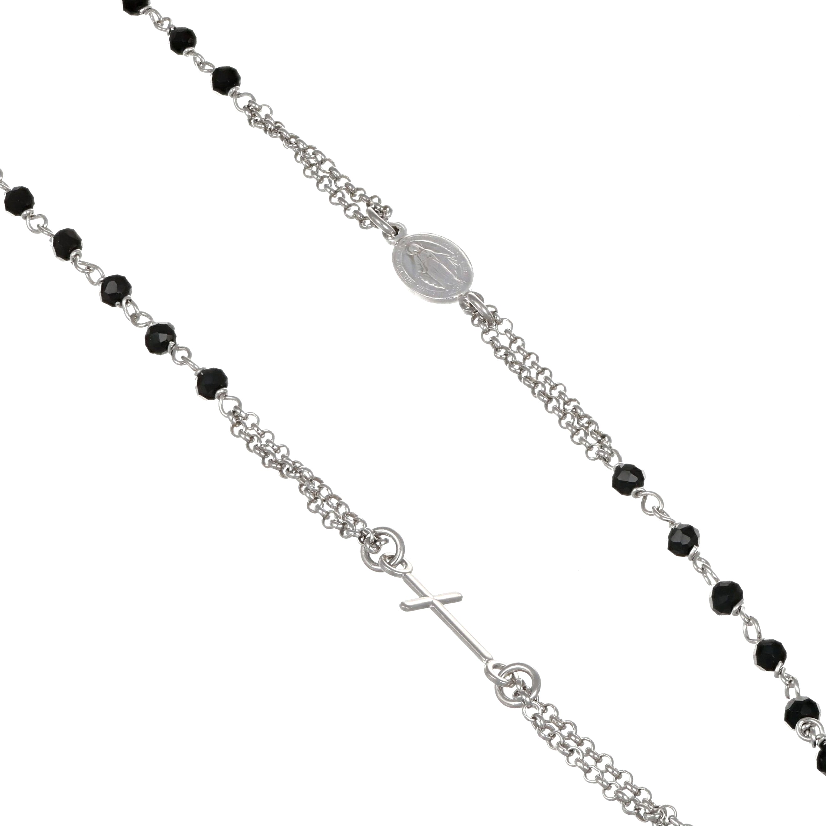 Collana in argento 925 Rodio