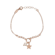 Bracciale in Argento 925 Rose  con perla