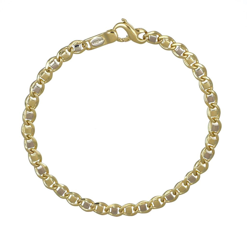 Bracciale - 18 carati Oro giallo, Oro bianco