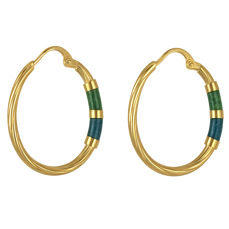 Orecchini - 18 carati Oro giallo