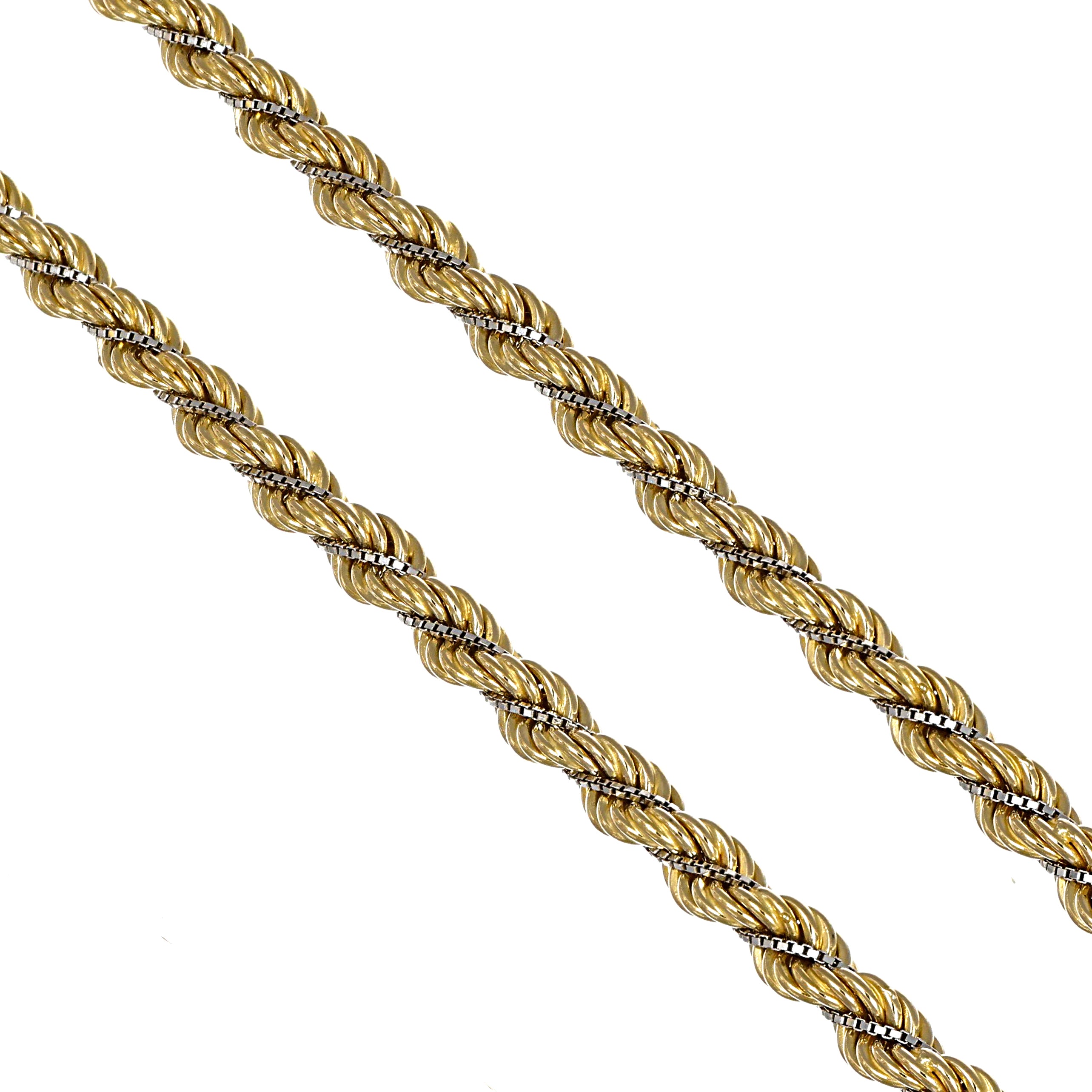 Collana - 18 carati Oro bianco, Oro giallo