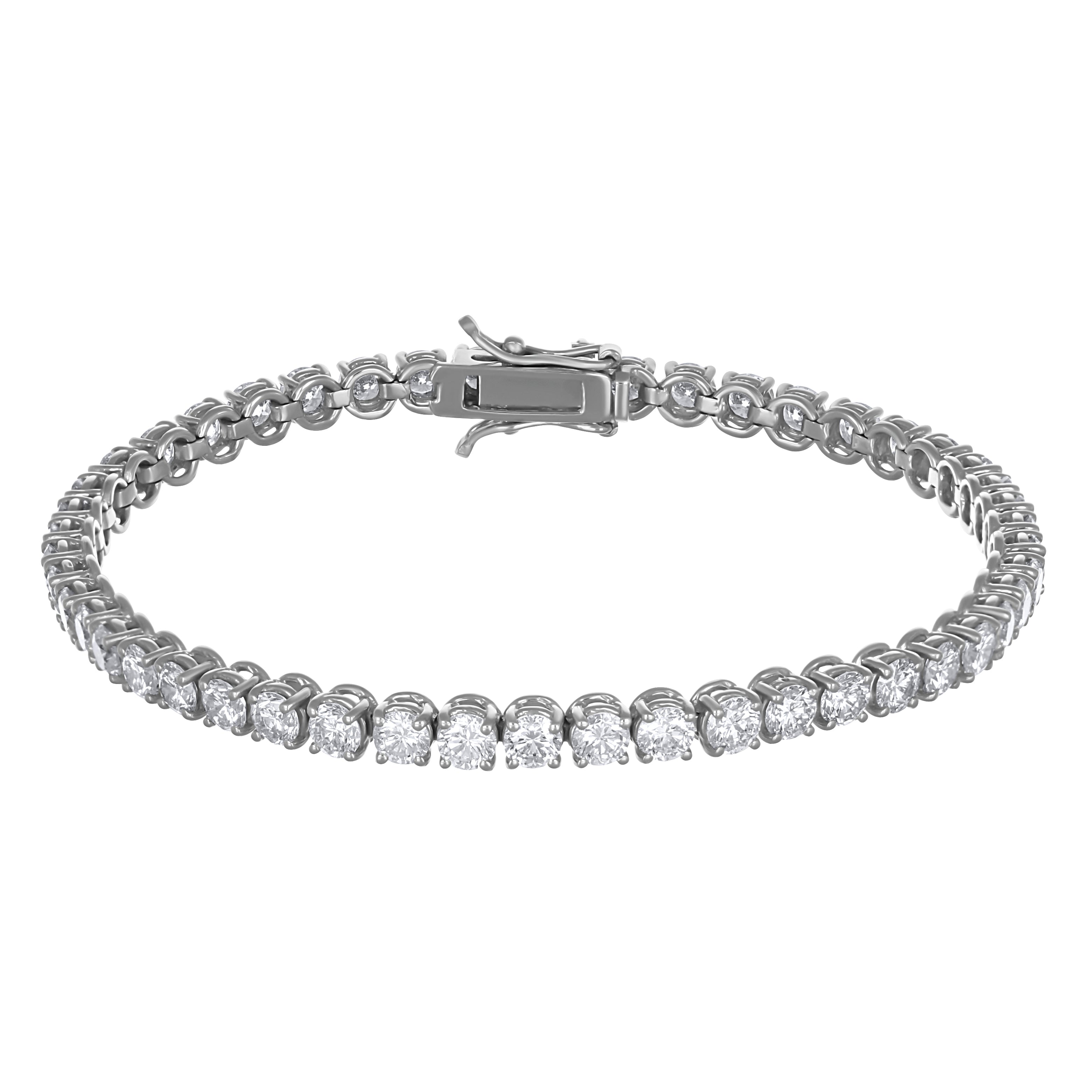 Tennis in Oro bianco 18 carati - Diamanti