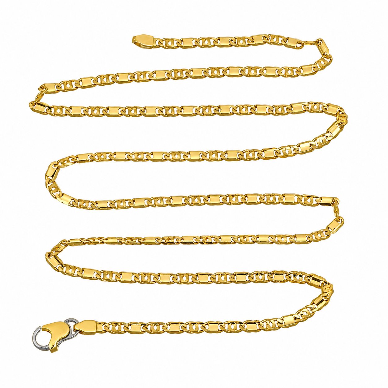 Collana - 18 carati Oro giallo - Made in Italy - Handmade