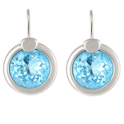 Orecchini - 18 carati Oro bianco - 7.00ct. tw. Acquamarina